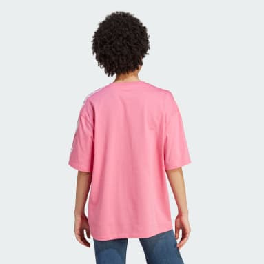 Women Originals Pink Adicolor Classics Oversized Tee