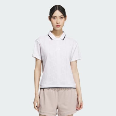 アディダスゴルフ　XL 新品　春夏　白　半袖　ポロシャツ　ショートパンツ adidas ポロシャツ ポロ オリジナルスゴルフ ツイストニット