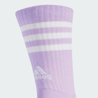 3-Streifen Cushioned Crew Socken, 3 Paar