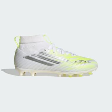 Dziecięce buty piłkarskie F50 SPARKFUSION LEAGUE Mid Cut na twardą / sztuczną nawierzchnię