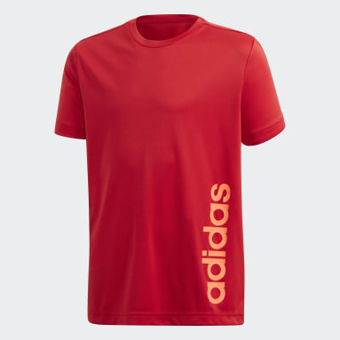 Camiseta Linear Rojo Niño Sportswear