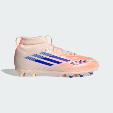 Tacos de Fútbol F50 Sparkfusion League para Terreno Firme o Pasto Artificial para niñas