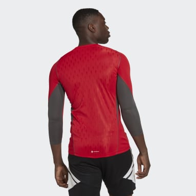 Polera Manga Larga Portero Tiro 23 Pro Rojo Hombre Fútbol