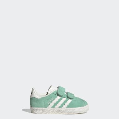 Infant & Toddlers 0-4 Years Originals Green Gazelle Shoes