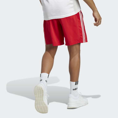 Άνδρες Sportswear Κόκκινο AEROREADY Essentials Chelsea 3-Stripes Shorts