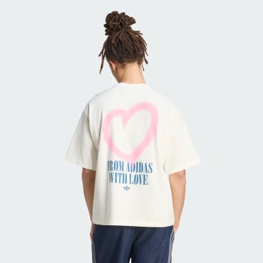 T-SHIRT V-DAY BIG HEART GRAPHIC
