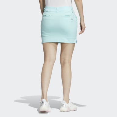 Women Golf Blue 4-웨이 스트레치 슬릿 스커트