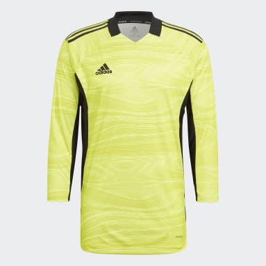 Muži Fotbal žlutá Brankářský dres Condivo 21 Primeblue Long Sleeve