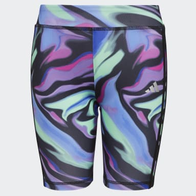 Youth Sportswear Black AOP BIKE SHORT