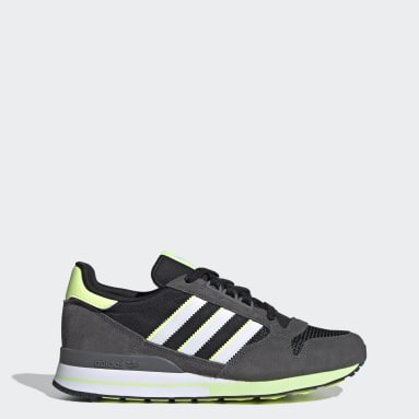 tenis adidas cinza e branco