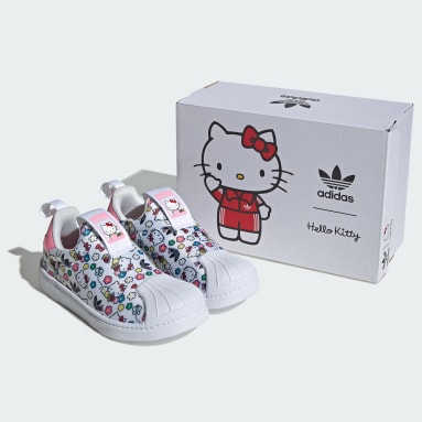 Tenis Superstar 360 adidas Originals x Hello Kitty para Niños Blanco Niño Originals