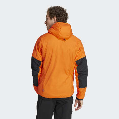 Casaco Elástico com Capuz PrimaLoft Techrock TERREX Laranja Homem TERREX