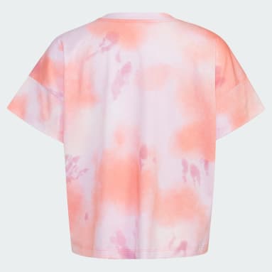 Youth Training Red Short Sleeve Printed Loose Box Tee