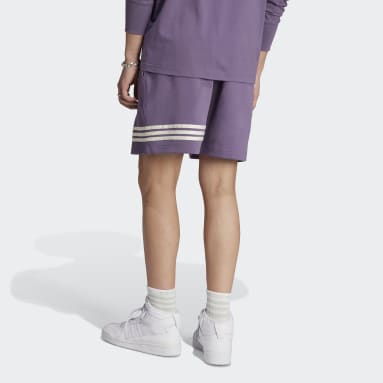 Men Originals Purple Adicolor Neuclassics Shorts
