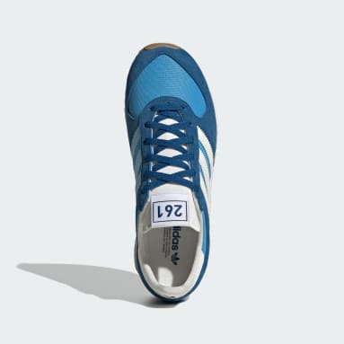 ADIDAS Baskets de couleur bleu en soldes pas cher 2015508-bleu00 - Modz