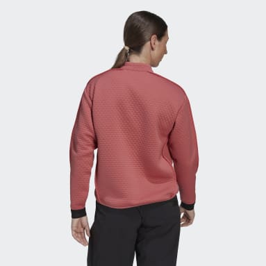 Sudadera Terrex Hike 1/2 Zip Fleece Rojo Mujer TERREX