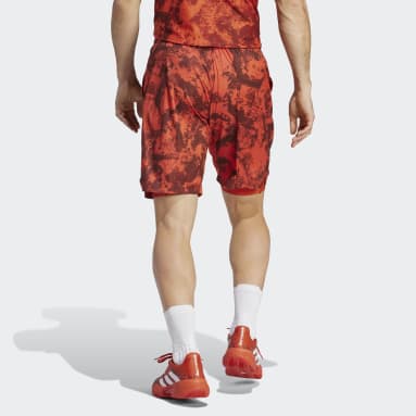Heren Tennis rood Tennis Paris HEAT.RDY 2-in-1 Short