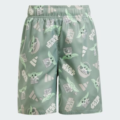 ADIDAS X STAR WARS MANDALORIAN SWIM SHORTS 5 INCH
