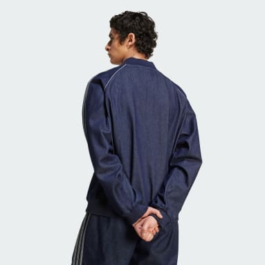 Sudadera SST Adicolor holgado SST de tejido denim Stone