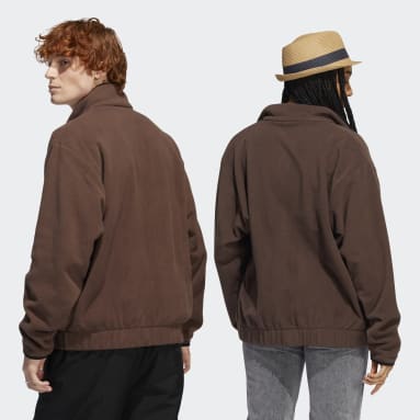 Originals Brun Sherpa Fleece (kønsneutral) jakke