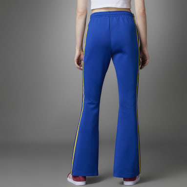 Pants Adicolor Heritage Now Flared Azul Mujer Originals
