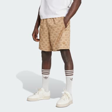 Monogram Regular Mesh Shorts