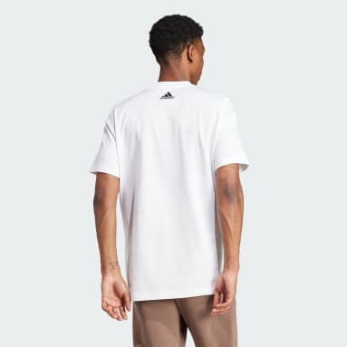 Men Training White Sportswear Brand Love Tee