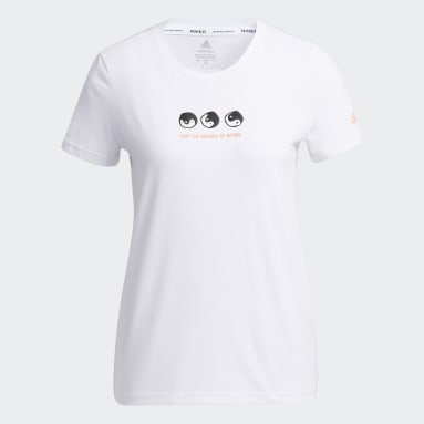 Women Sportswear White Primeblue Graphic Tee