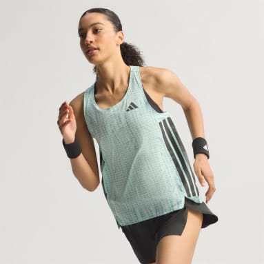 Playera sin mangas de running Adizero