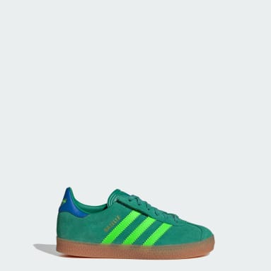 Adidas gazelle niño verde discount
