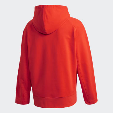 Men's Y-3 Red Y-3 CL Logo Hoodie