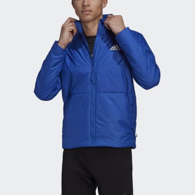 Männer Sportswear BSC 3-Streifen Insulated Jacke Blau