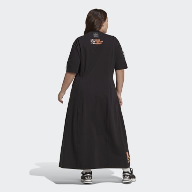 Ženy Originals černá Šaty (plus size)