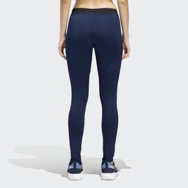 Women Gym & Training Blue DESIGNED FOR TRAINING SPORT LEGGINGS