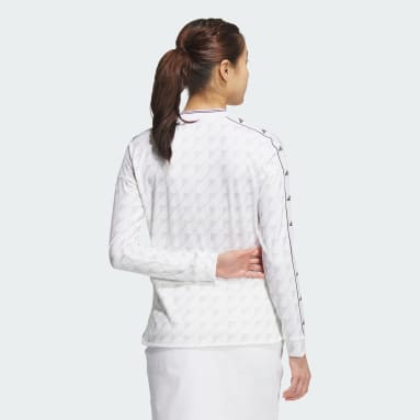 Long Sleeve Print Mock Shirt