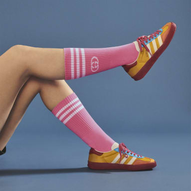 Women Originals Pink adidas x Gucci Ankle Socks