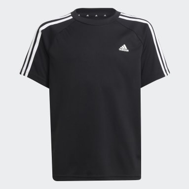 Jungen Sportswear adidas Sereno AEROREADY T-Shirt Schwarz