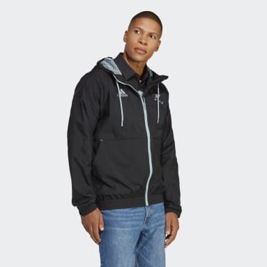 All Blacks Rugby Supporters Jakke Svart