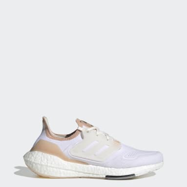 Men Running White Ultraboost 22 Shoes Made with Nature