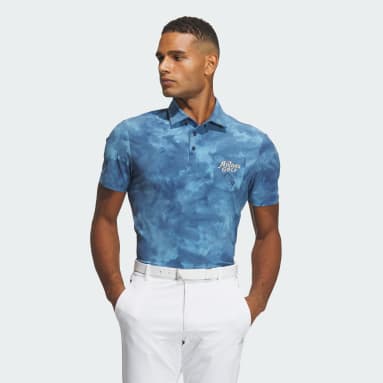 Playgreen Allover Print Short Sleeve Polo Shirt