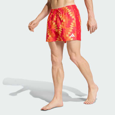 Soccer-Inspired Graphic Swim Shorts 5 Inch
