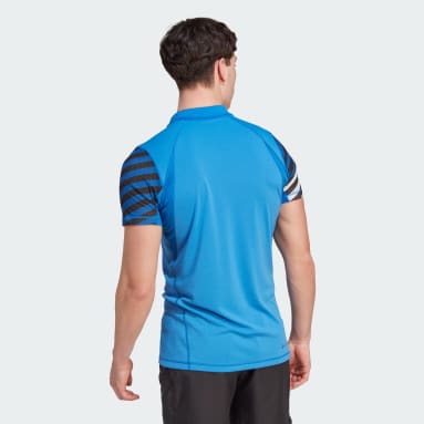 남성 Tennis Blue 테니스 히트레디 프리리프트 프로 폴로 셔츠