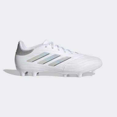 Football White Copa Pure II League Firm Ground Boots