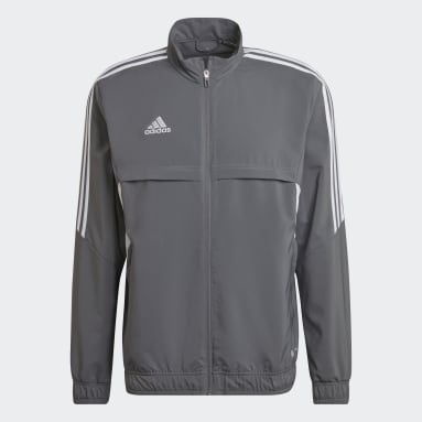 Light grey new arrivals adidas jacket
