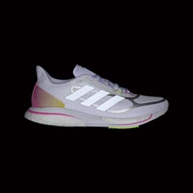 Women Running White Supernova+ Shoes
