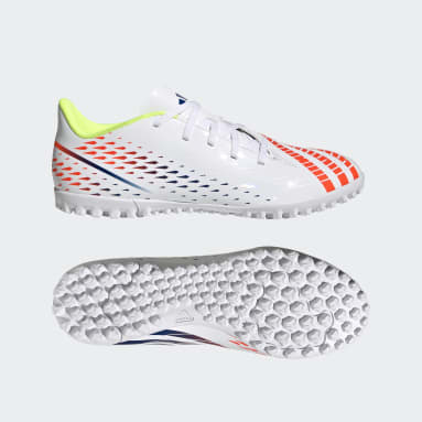 Chaussure Predator Edge.4 Turf blanc Soccer