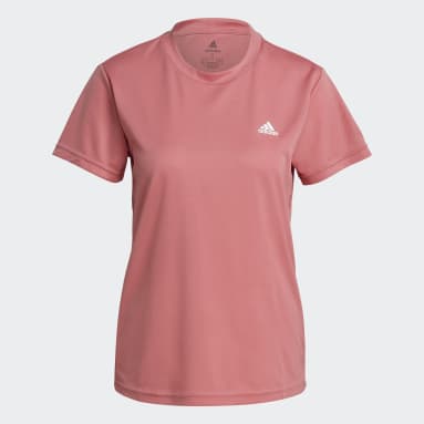 Frauen Fitness & Training AEROREADY Designed 2 Move Sport T-Shirt Rosa