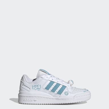 Tenis Forum Low Classic x André Saraiva Blanco Niño Originals