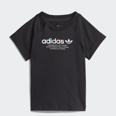 Adicolor Graphic T-skjorte Svart