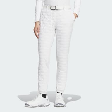 로고 퀼팅 패디드 9/10 팬츠